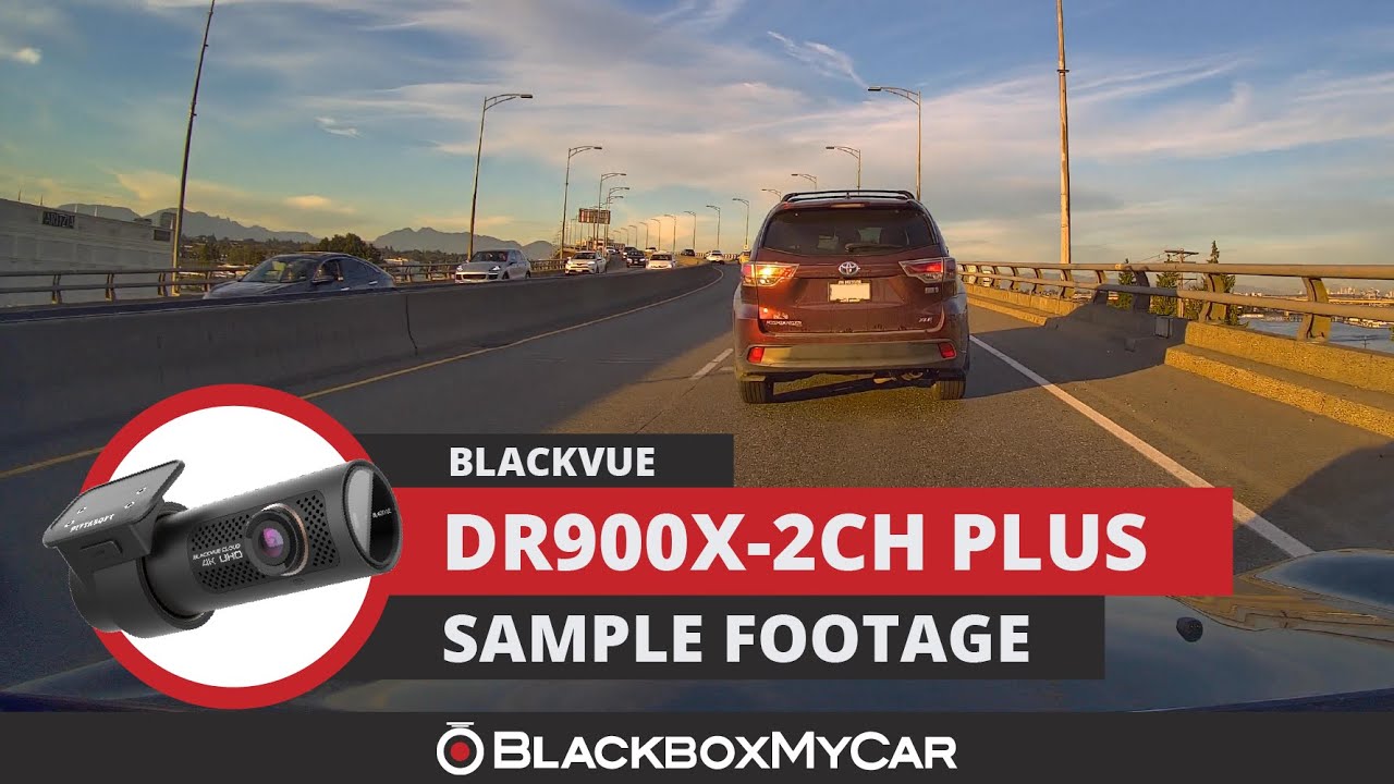 BlackVue DR900X Plus 4K UHD | Sample Footage | BlackboxMyCar