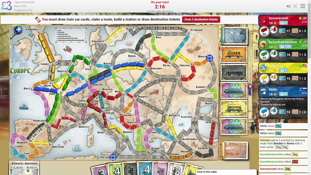 Ticket To Ride: Europe!!!!!!!!!!!