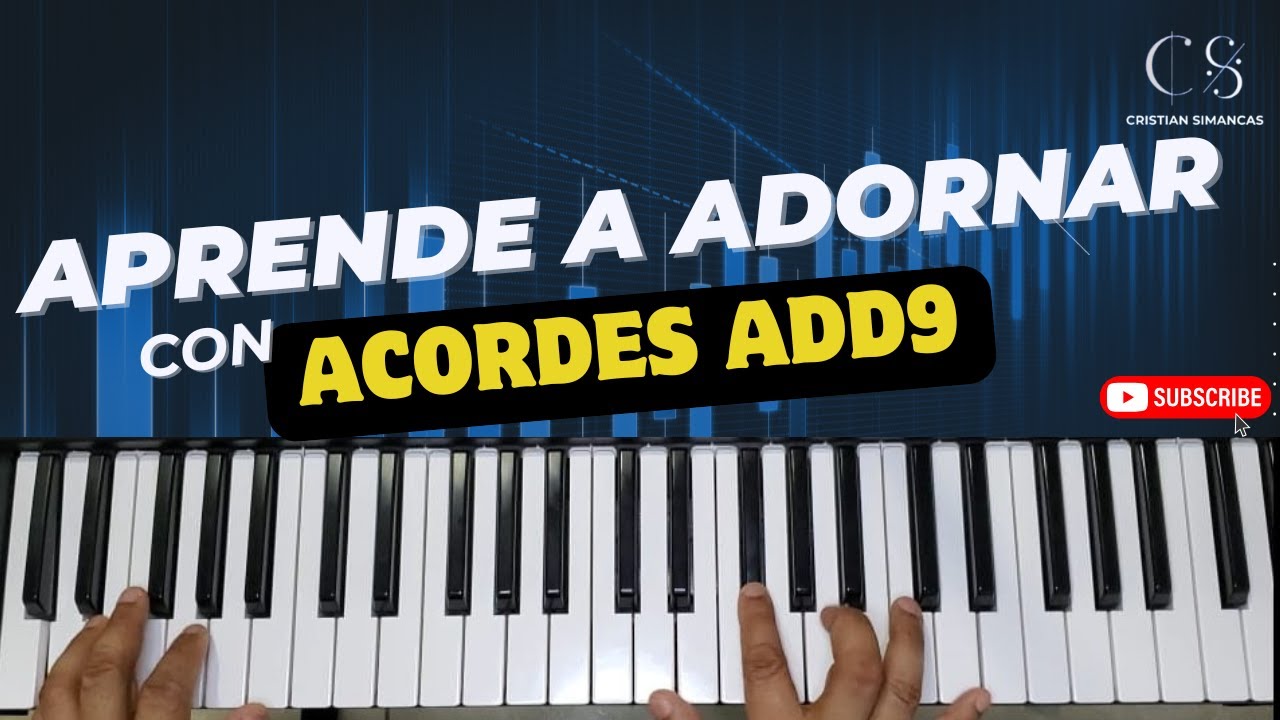 Aprende ADORNAR con acordes add9 o add2