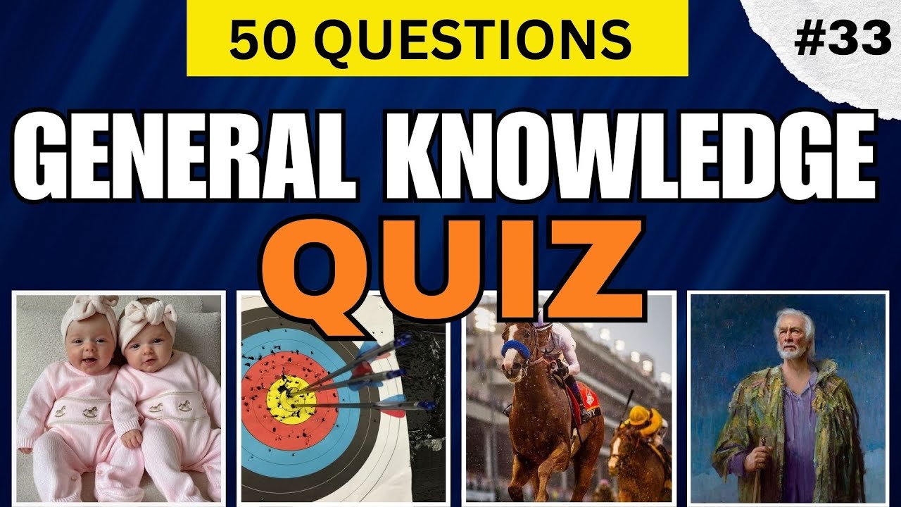 HOW GOOD IS YOUR GENERAL KNOWLEDGE? || TRY TO ANSWER THIS || 50 QUESTIONS