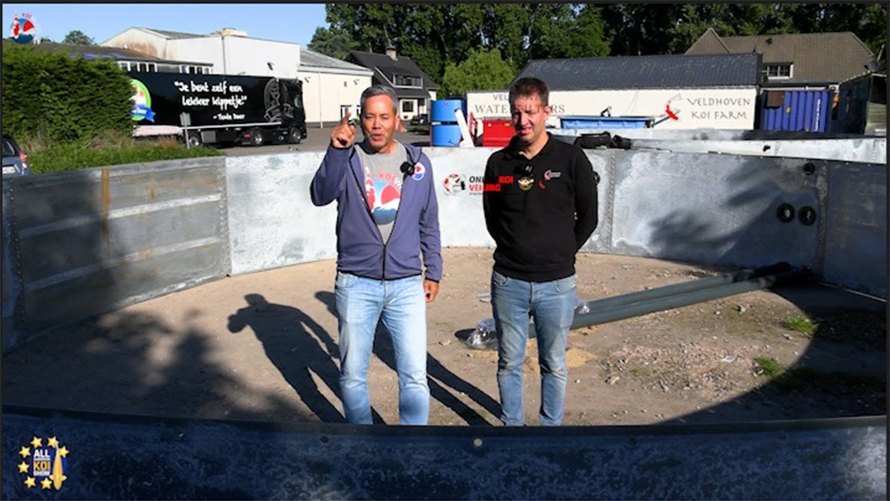 Veldhoven Koi Farm én OnlineKoiVeilingen nl stappen in All European Online Koi Show!