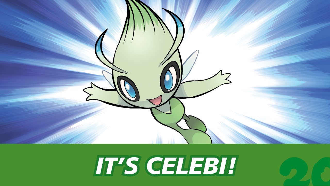 Celebrate #Pokemon20 with the Mythical Pok&eacute;mon Celebi!