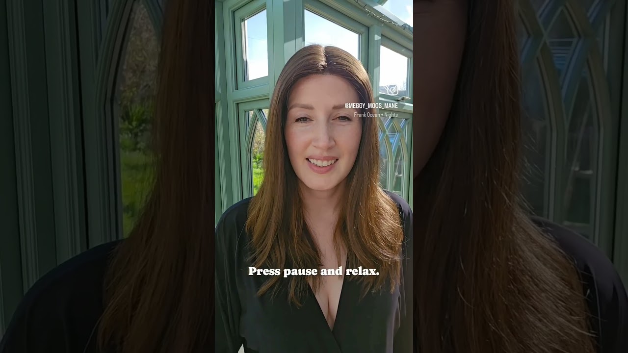 Stress Awareness Month. Life is hectic. Press pause and relax. 