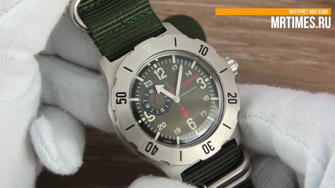 Восток Командирские К-35 350501. Обзор Командирских часов Восток с автоподзаводом от MrTimes.ru