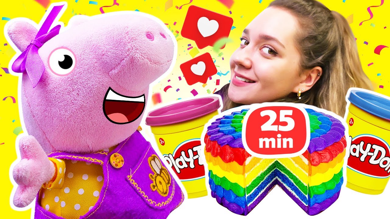 Bienvenue dans le restaurant de Peppa Pig le chef cuisinier👩‍🍳! Jeux pour enfants avec play-doh