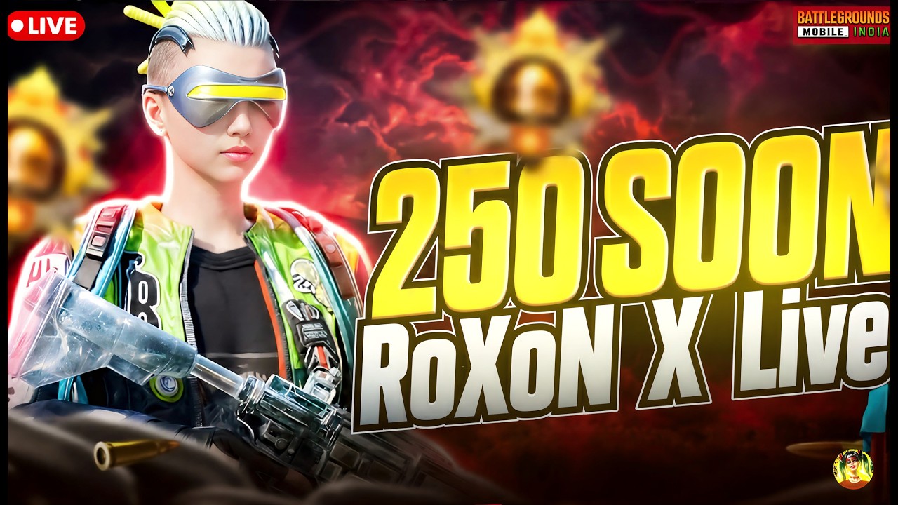 RoXoN X LIVE | BGMI & PUBGM MOBILE 4.2 Update | Live Gameplay