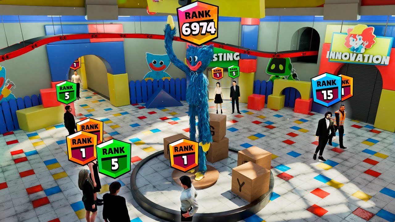 Hour of Joy Ranket Huggy Wuggy Real Life VHS - Poppy Playtime: Chapter 4