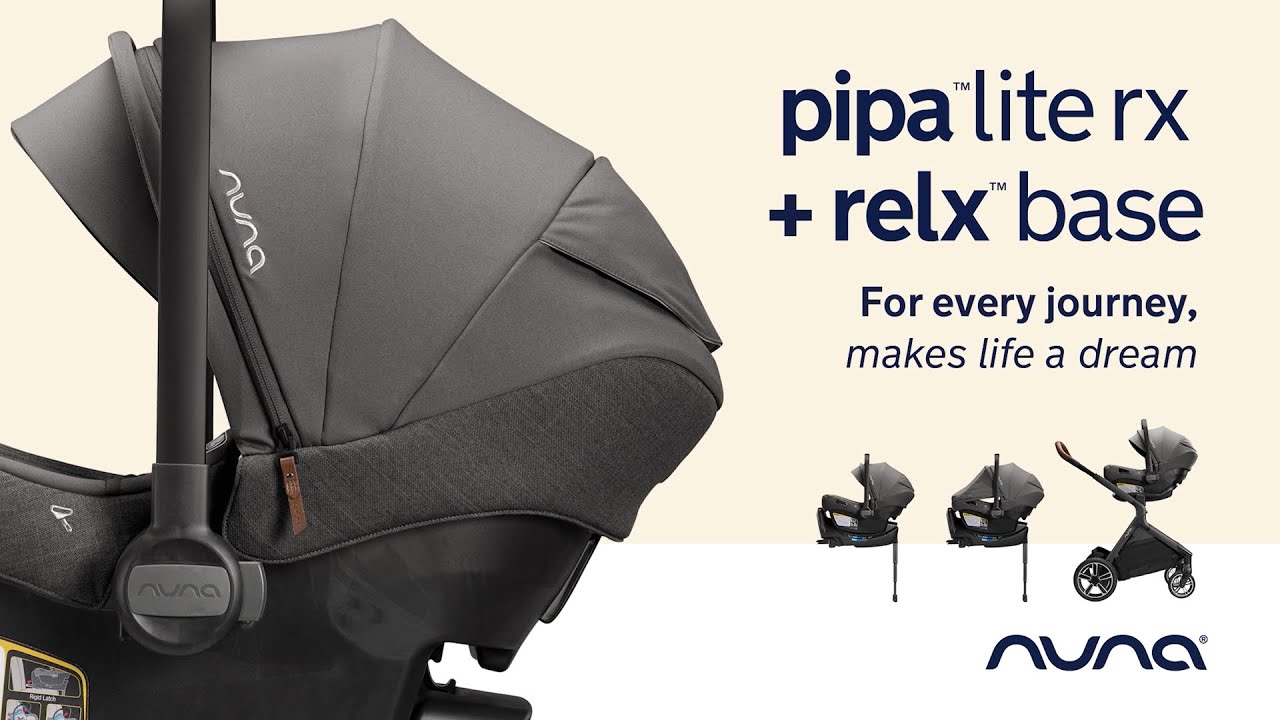 US | PIPA lite rx | For every journey, makes life a dream | Infant Car seat | Nuna I Features