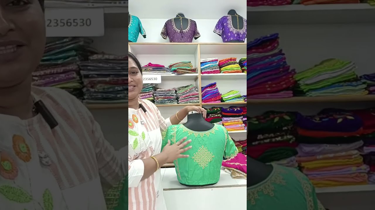 Computer embroidery , maggam work stitched blouses wholesale, bulk , retail orders,  6302356530