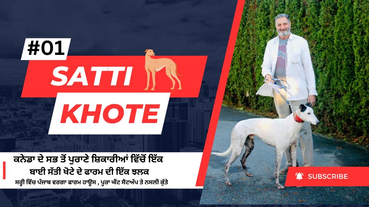 VISIT AT SATTI KHOTE FARM HOUSE ,SURREY ,BC | CANADA GREYHOUND KENNEL |