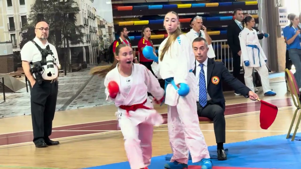 Junior Kumite Female -53kg | Blanes Martin Zaira vs Apellaniz Oihane | Guadalajara 2025