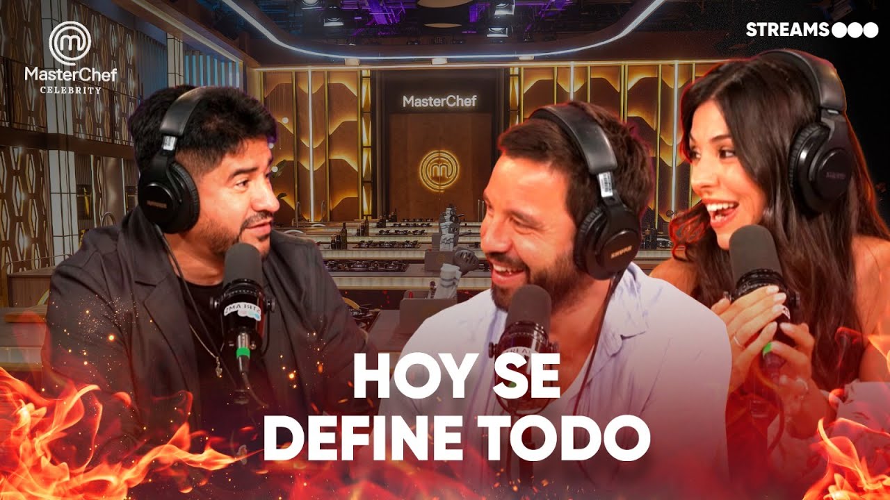 MASTERCHEF CELEBRITY EN VIVO CON LA CHINA, CACHETE SIERRA Y ARIEL PUCHETTA