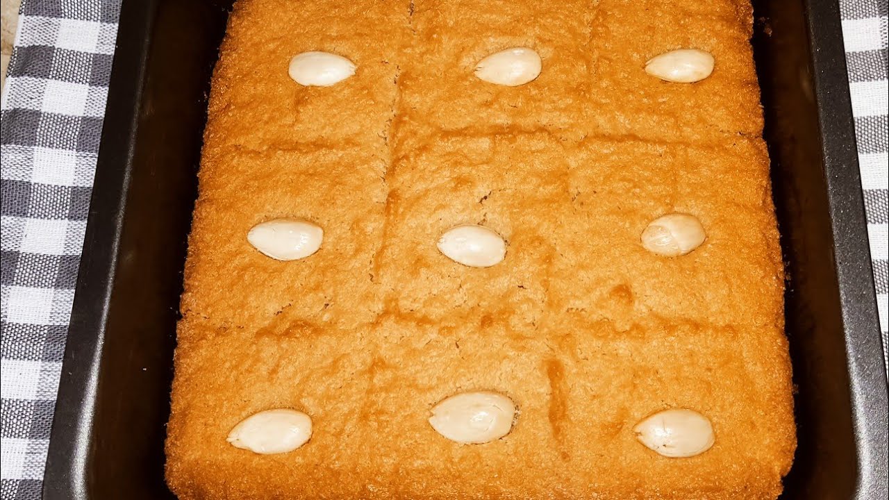 Middle eastern dessert Basbusa recipe by @Al awan's kitchen