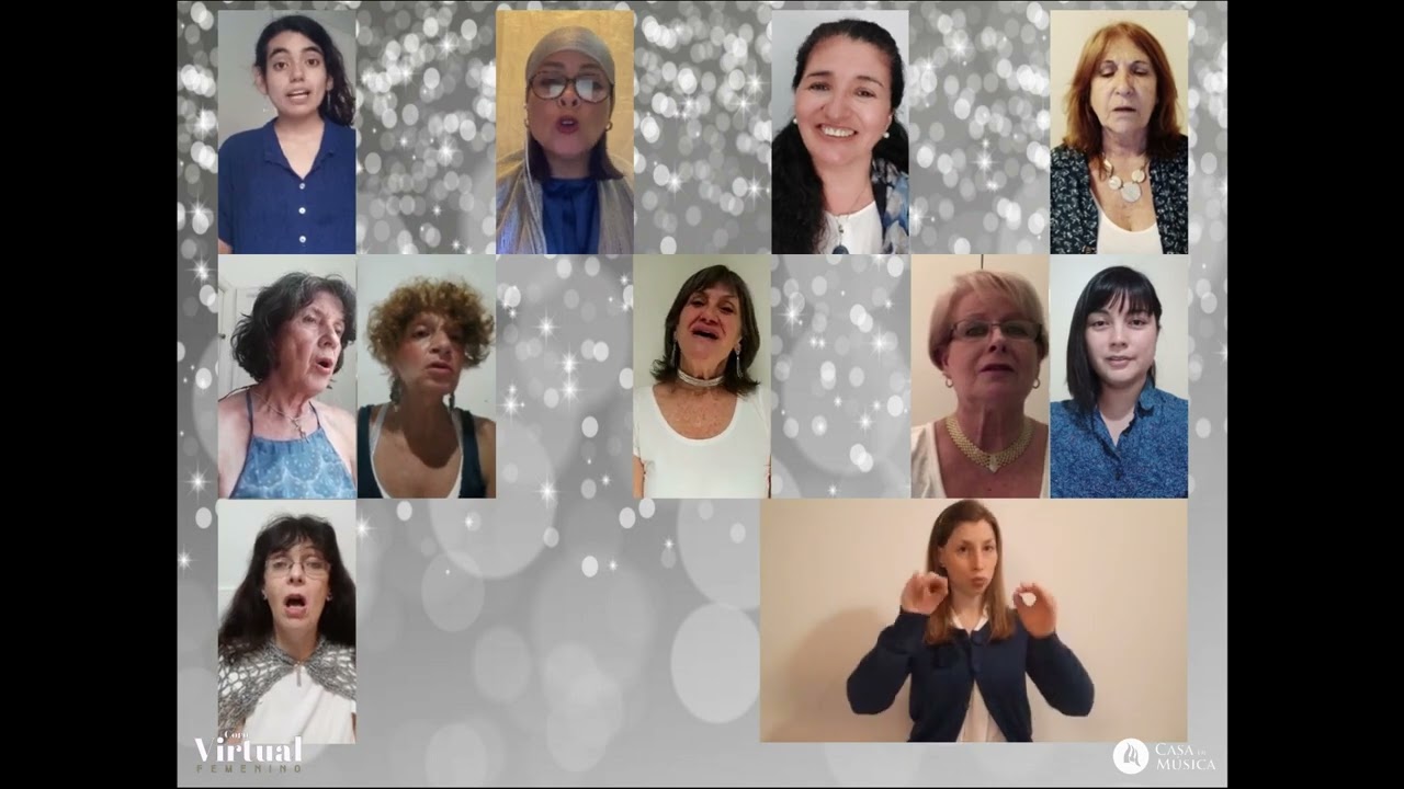 Carol of the bells (Villancico de las campanas) - Coro Virtual Femenino
