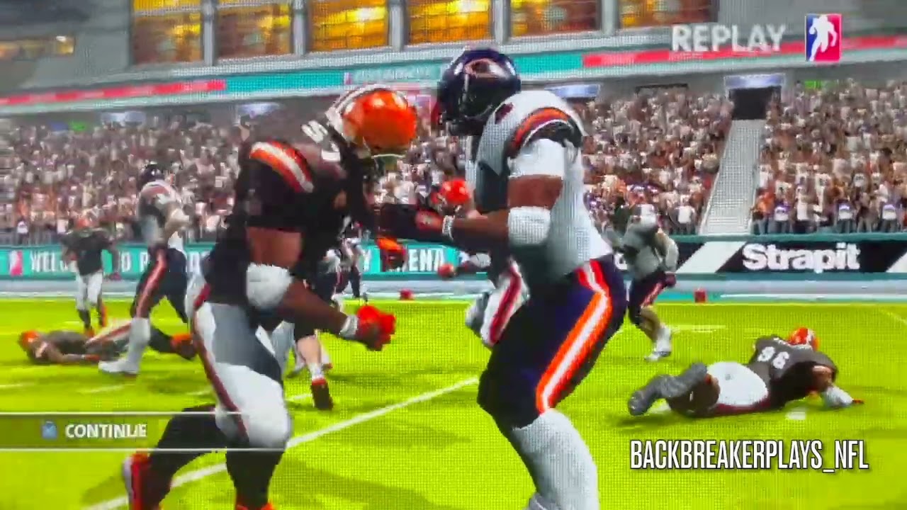 HE GOT JUGGLED LIKE A TEKKEN CHARACTER!!!  | Backbreaker Season Mode Clips