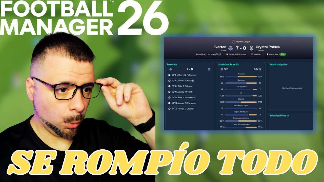 ¿LA TÁCTICA MÁS ROTA DEL FM26? REFLEXIÓN al final sobre las TÁCTICAS ROTAS | Football Manager 26