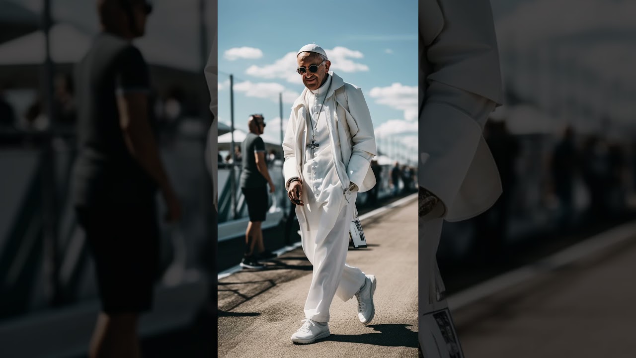 Pope Francis drippin&lsquo; hard #shorts #drip #ai #popefrancis #papafrancisco
