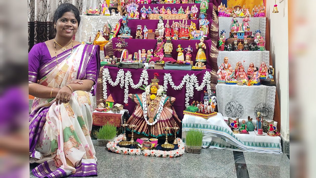 Dasara Gombe Habba 2025 | Navaratri Golu Display | Simple Decorative Ideas