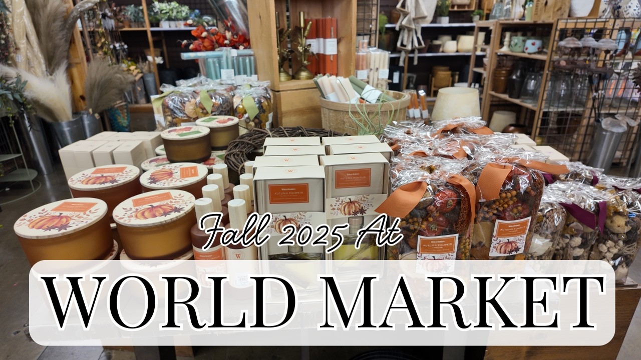 World Market Fall Decor 2025 NEW Arrivals 🍂 Store Walk-Through & Prices