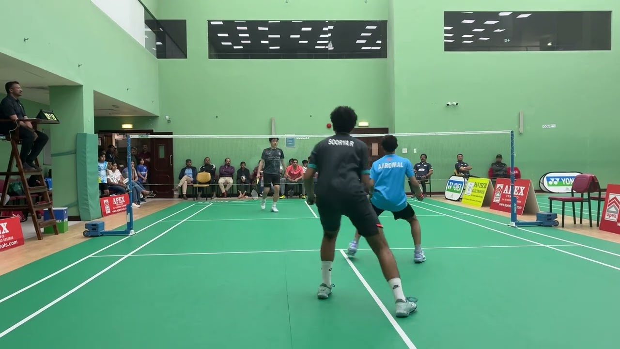 Aravamudhan/Yao Lee Vs Soorya/Aromal Shiju ISC Abu Dhabi Tournament 2026 Second Set
