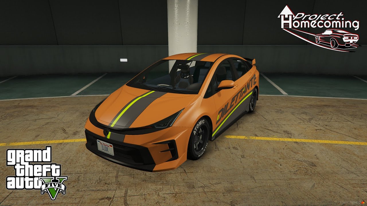 GTA V (FiveM: PH) Karin Dilettante DX [Toyota Prius PHV '17]