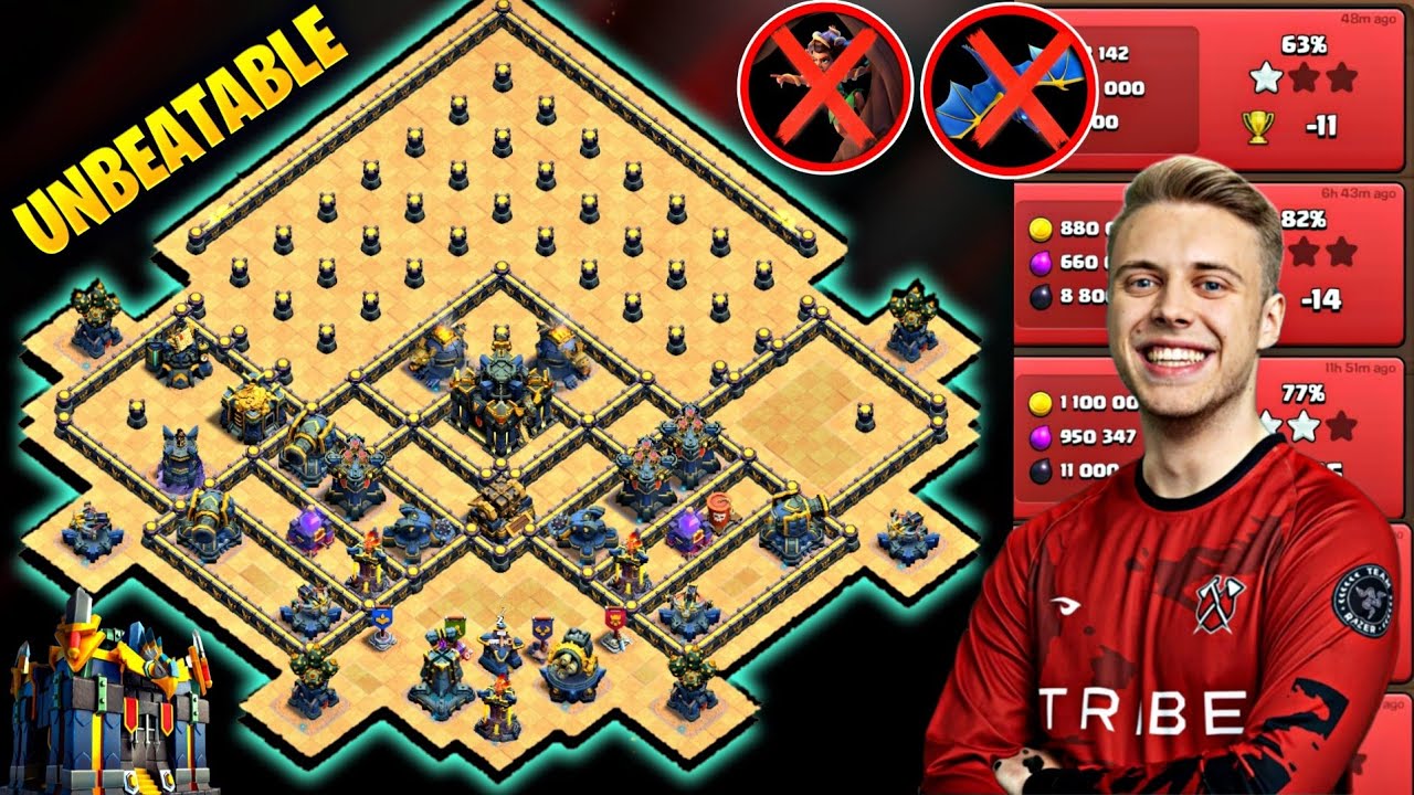 НЕПОБЕДИМАЯ БАЗА TH17 WAR & LEGEND LINK | НОВАЯ БАЗА TH17 С LINK | БАЗА TH17 LINK 2025