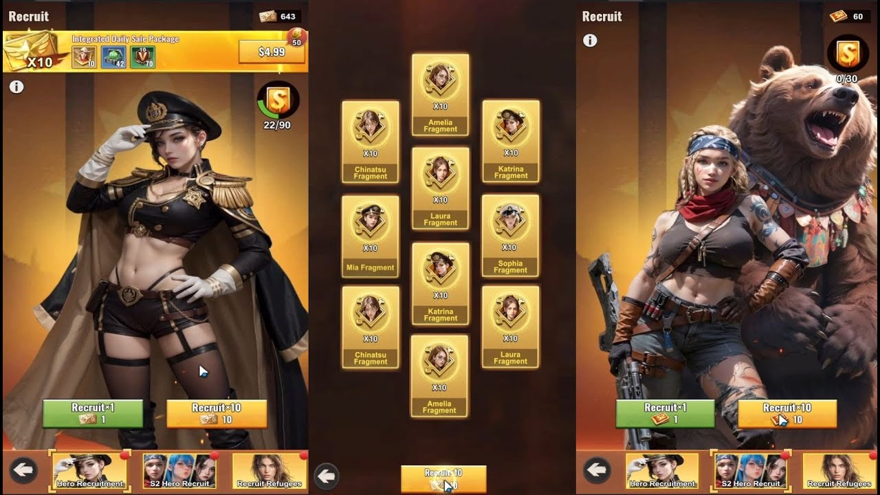 Last Z: Survival Shooter - 700 recruitment tickets pulls