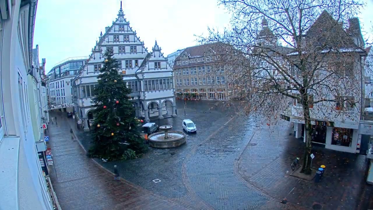 Webcam Rathaus Paderborn - 09.01.2026