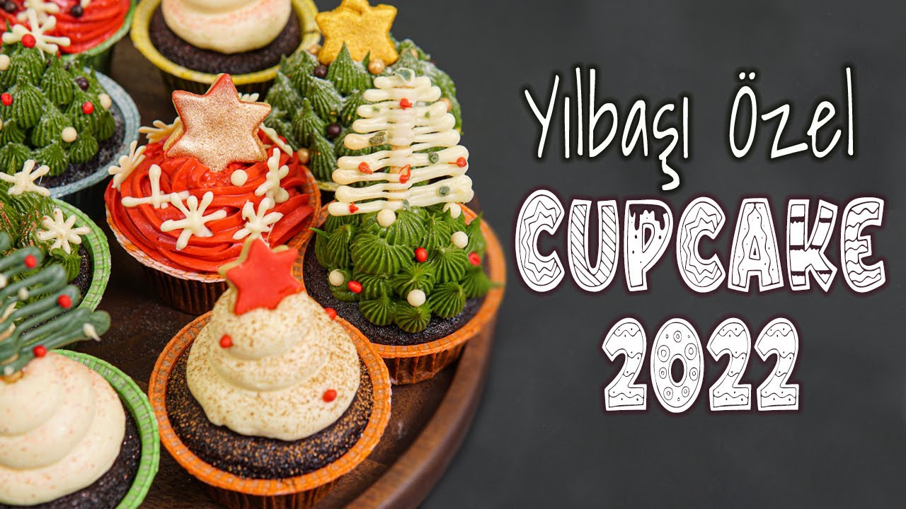 Yılbaşı Özel Cupcake Tarifi | Konuk: Büşra Gündüz! | 2022 | BeMest