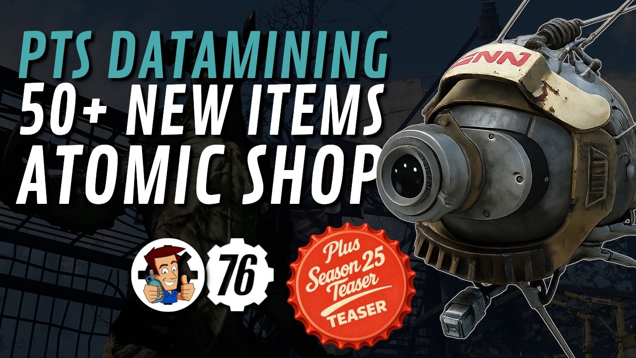 Fallout 76: Датамайнинг PTS &mdash; 50+ новых предметов Атомной лавки (патч 69/70) от 12 июня 2026 г.