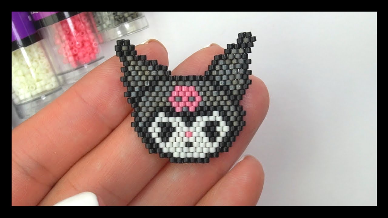 Kuromi/peyote / brick stitch