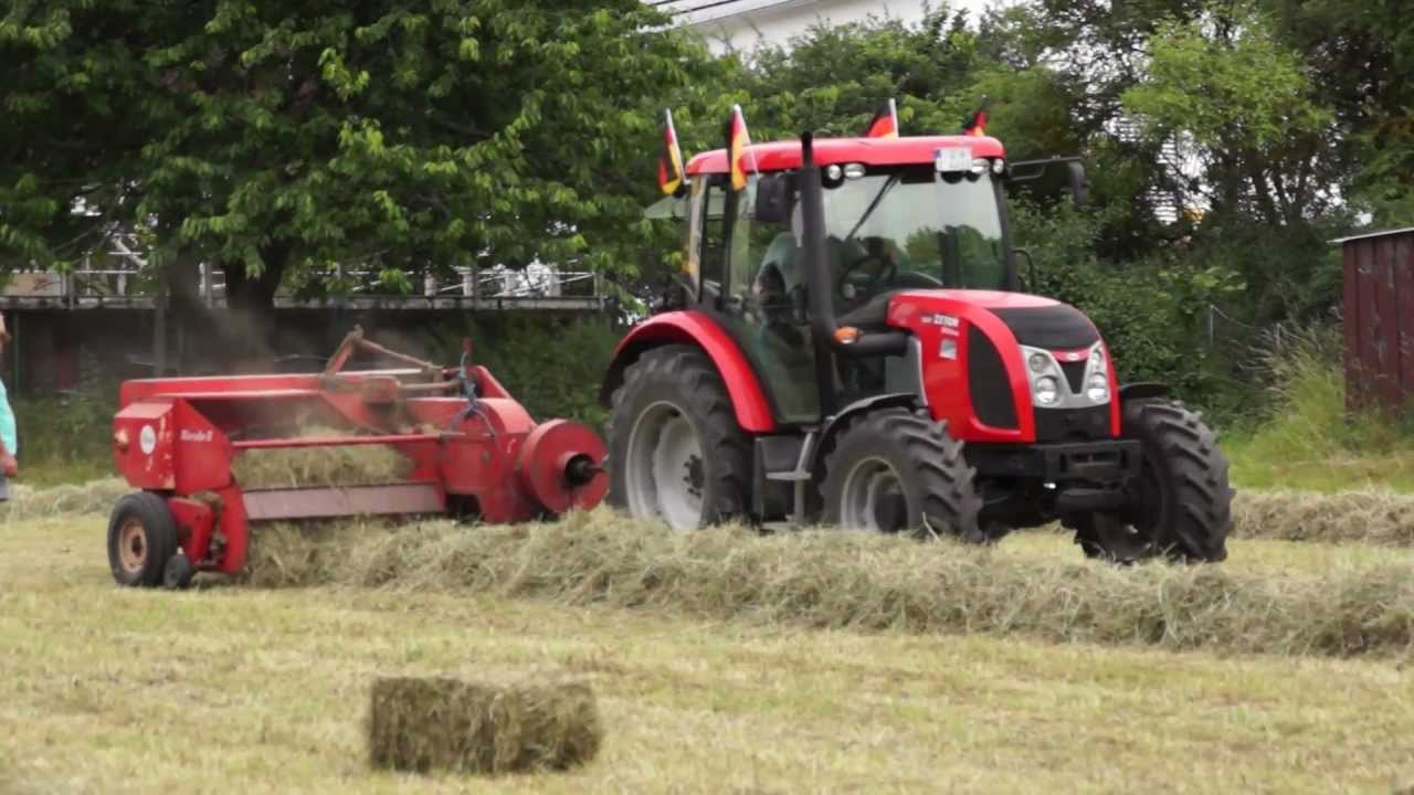 Thumhausen heigt: Schwadern und Pressen mit Zetor, IHC [HD]
