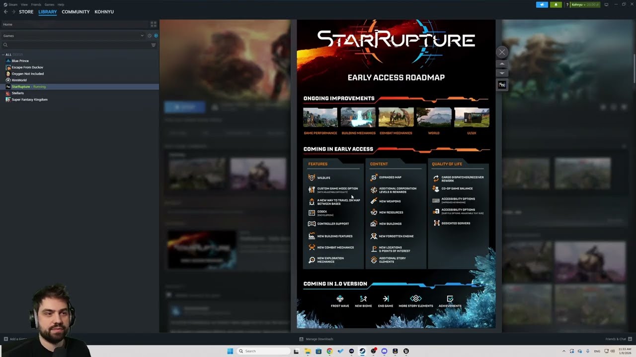 У StarRupture появилась дорожная карта раннего доступа! Давайте посмотрим.