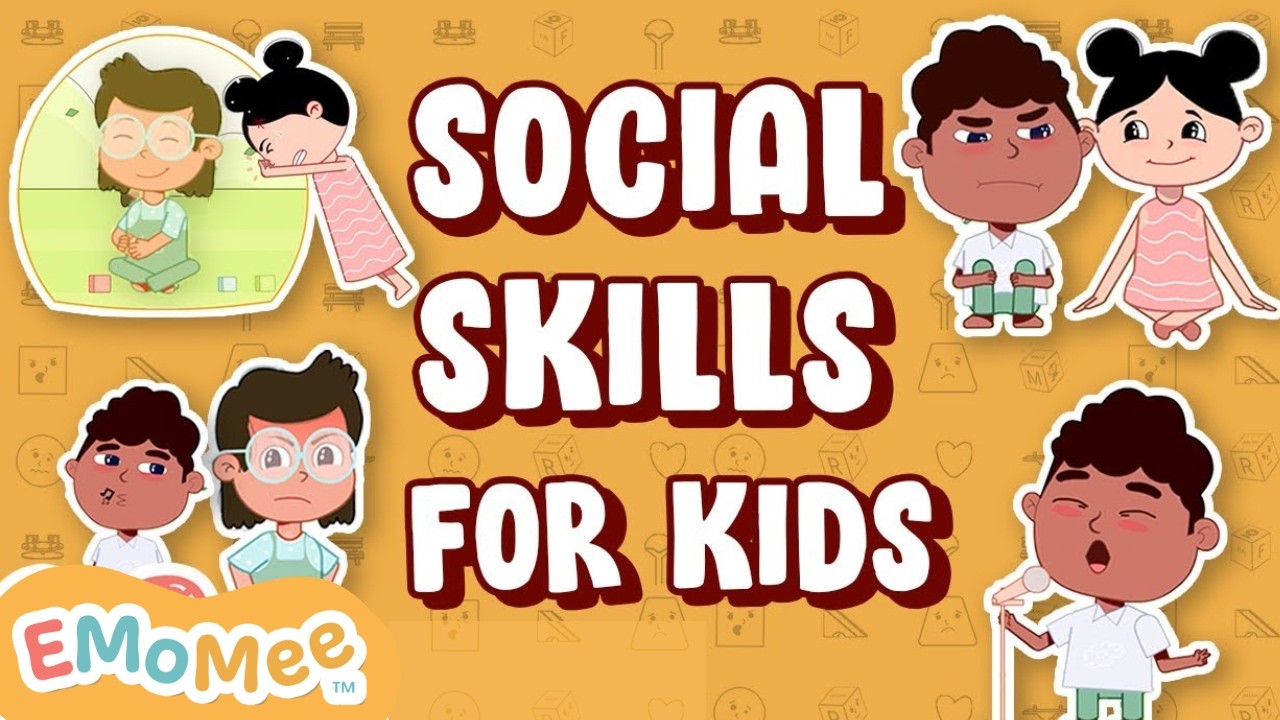 Learn SOCIAL SKILLS For Kids | Make New Friends | Kids Learning Videos | Life Skills | EMoMee
