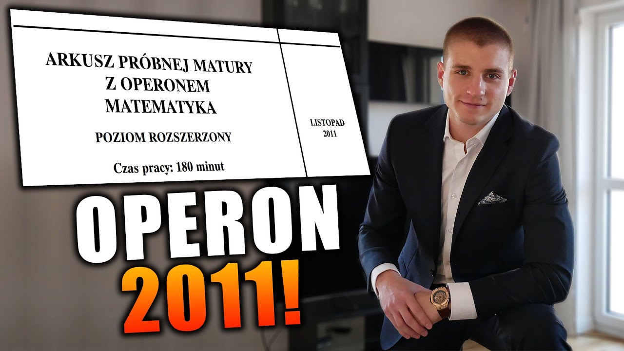 Matura Matematyka Rozszerzona OPERON 2011