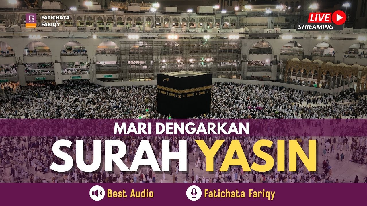 LIVE STREAMING Murottal Al-Qur'an Surah Yasin | Lantunan Ayat Suci Al-Qur'an yang Menyejukkan Malam