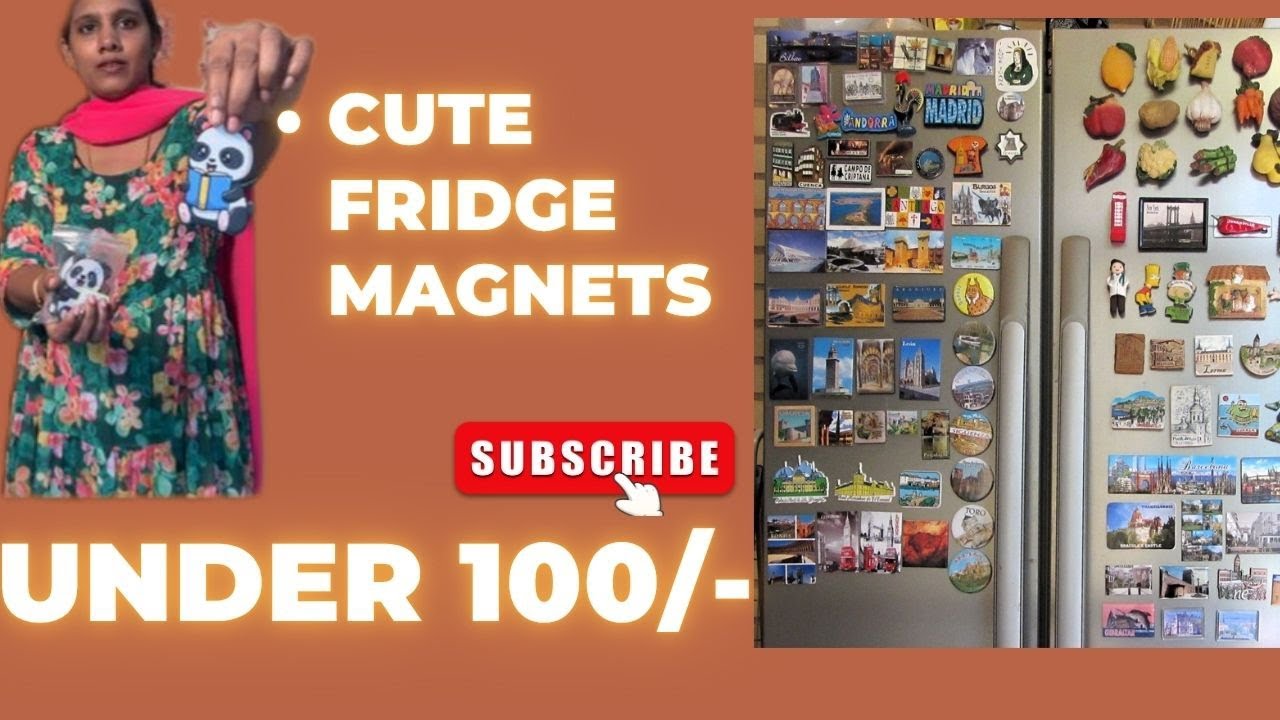 Cute fridge magnets under 100/- 