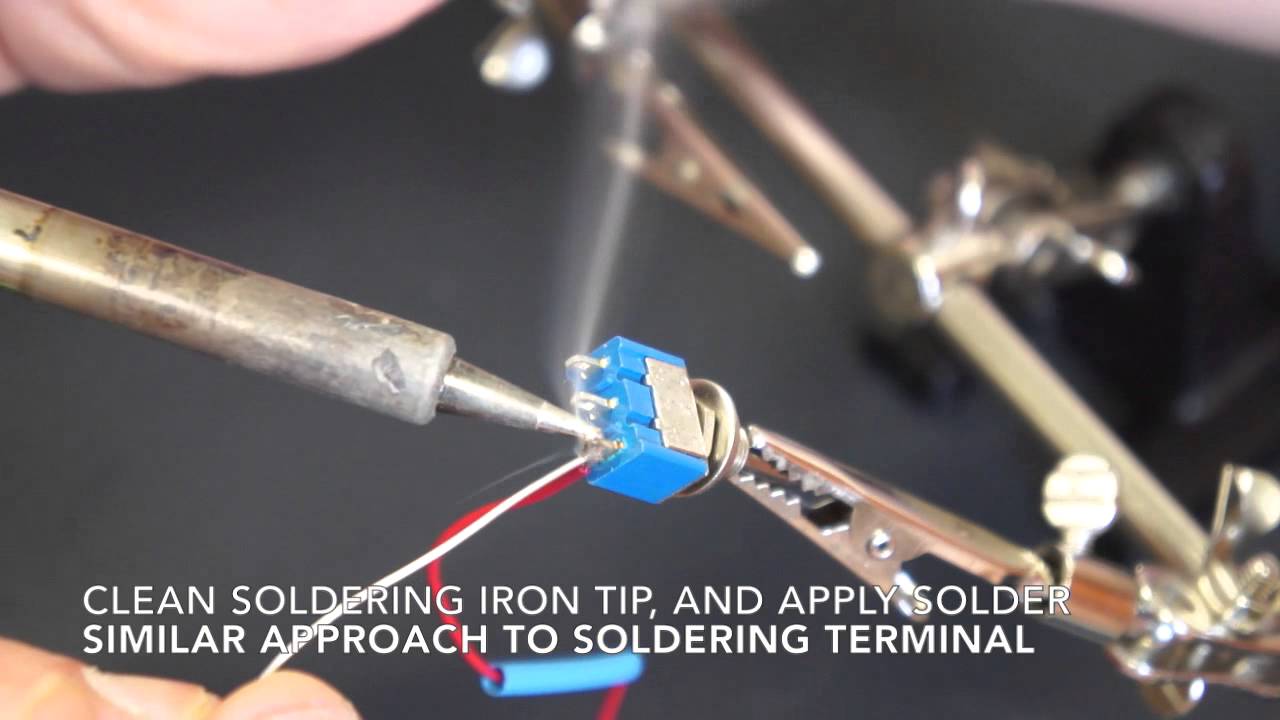 Soldering 101 - 6. Soldering a Wire to a Terminal
