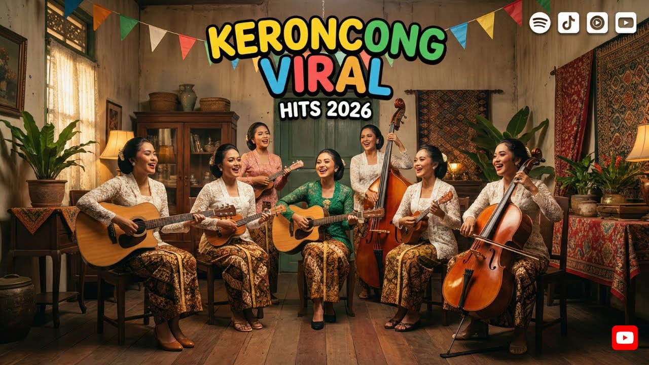 🔴 LIVE Keroncong Malam Hari | Temani Begadang & Istirahat