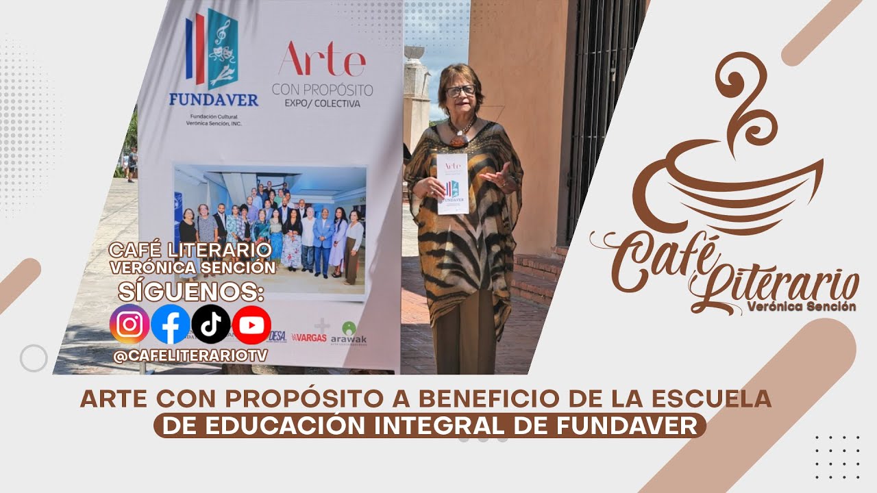 Arte con propósito a beneficio de la Escuela de Educación integral de Fundaver