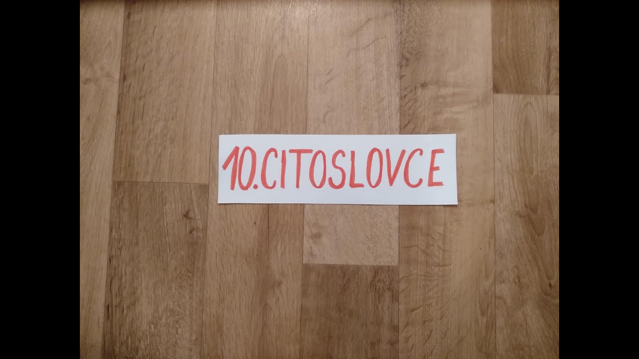Citoslovce
