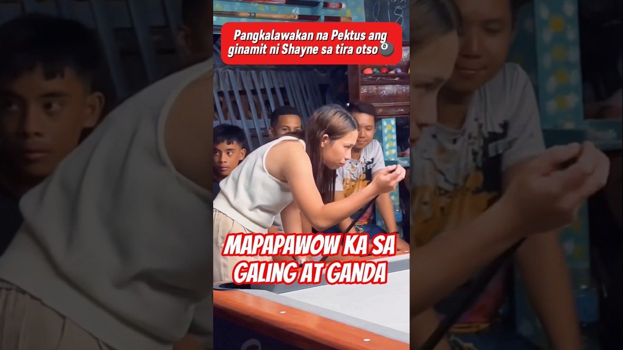 Ibang klase ang Pocketing at Ganda ng Isang Shayne Acebar 🔥 #subscribe #jaybeesucal #shorts