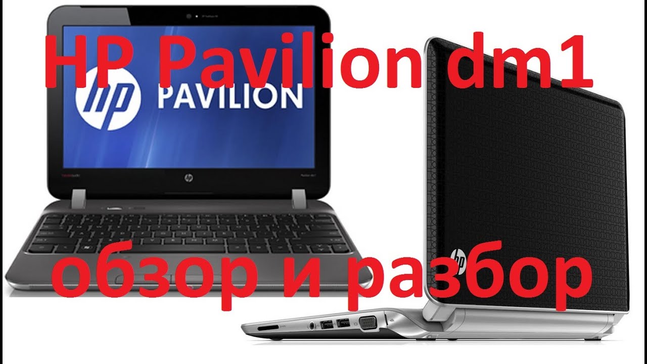 Обзор и раборка нетбука HP Pavilion DM1!