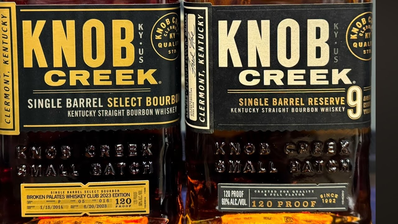 Knob Creek Store Pick 9 Year Single Barrel VS regular Single Barrel 9 year. Are store picks better?