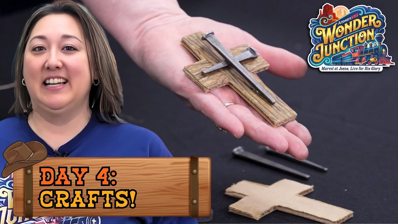 A Craft to Remind Kids How Astonishing Christ Is! | Wonder Junction VBS: Day 4 Crafts