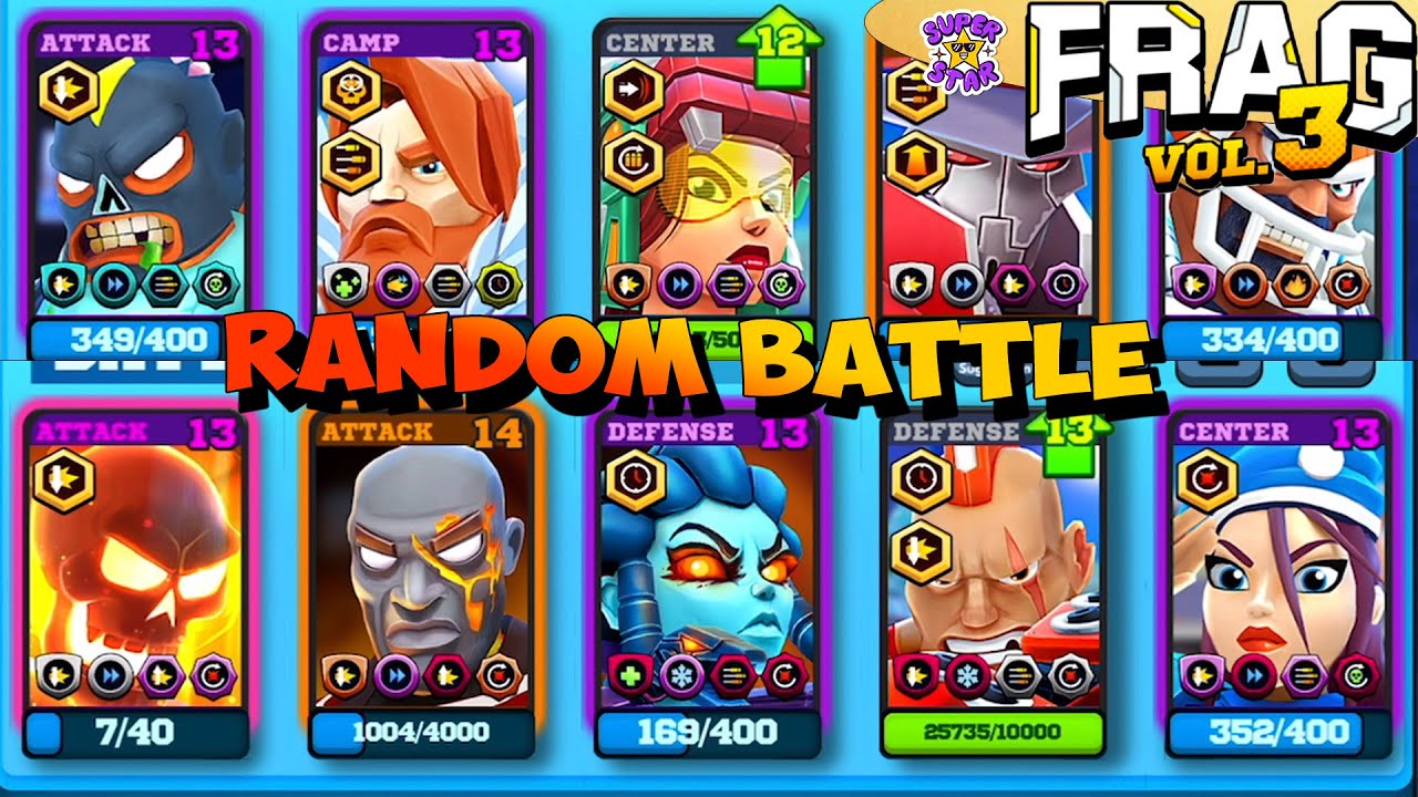 FRAG Pro Shooter Vol.3 - Gameplay Walkthrough part 195 - Random Battle😁(iOS,Android)