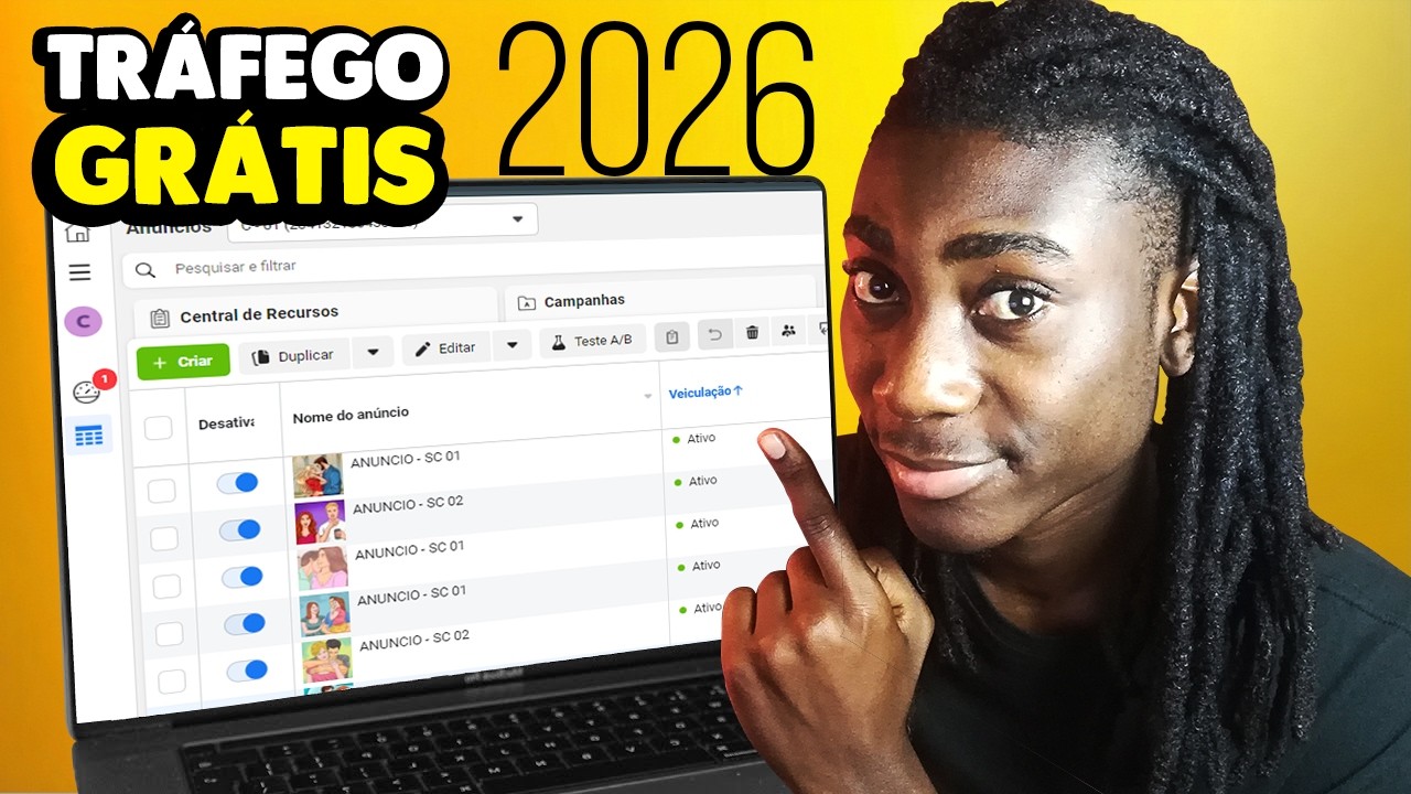Como Criar Anúncios No Facebook De GRAÇA em 2026 (Tutorial Completo)