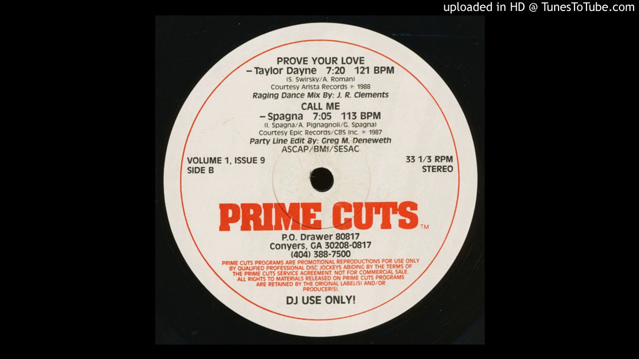 Spagna - Call Me (Prime Cuts Version)