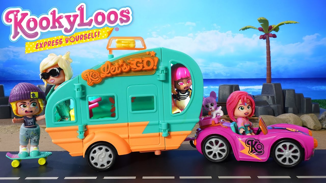 NOWOŚĆ ! Kooky Loss  Camper 🚗 Mia i jej nowy luksusowy kamper . Przyczepa kempingowa .