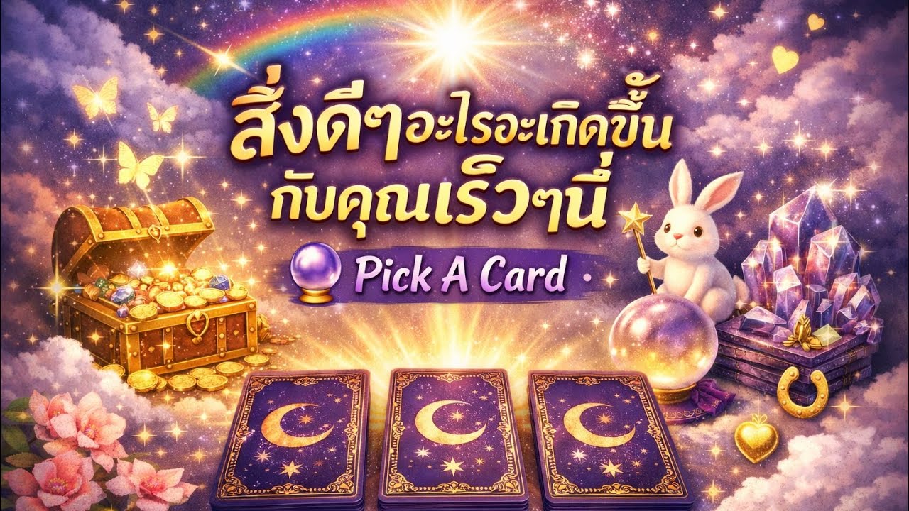 🔴สิ่งดีๆอะไรจะเกิดขึ้นกับคุณเร็วๆนี้ 🔮Pick A Card เลือกกล่องที่สะกิดใจ✨